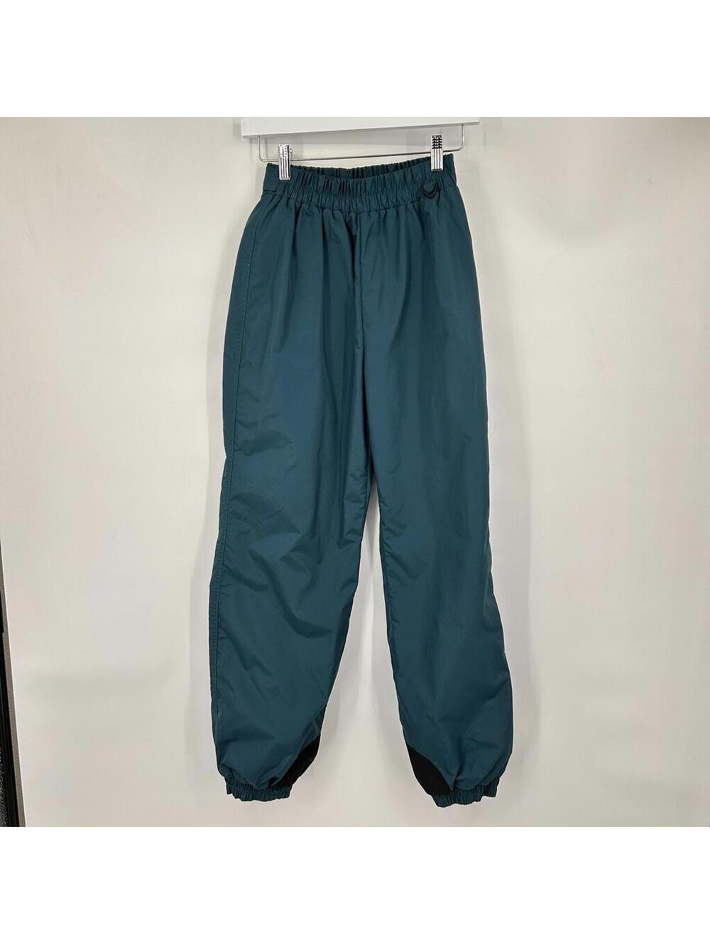 Women's Vintage Columbia Teal Snow Pants Extra Small XS